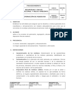 BPM-P-002SSOMA V01 Manejo y Eliminación de Residuos