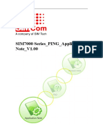 SIM7000 Series - PING - Application Note - V1.00