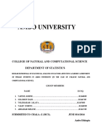 Research Proposal On Statistical Analysi