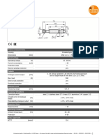 Inductive Analogue Sensor: Product Characteristics