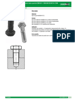 Parafusos Sextavados Com Rosca Parcial DIN 931 DIN EN ISO 4014 DIN EN 24014-pt