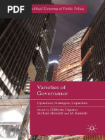 (Studies in The Political Economy of Public Policy) Giliberto Capano, Michael Howlett, M. Ramesh (Eds.) - Varieties of Governance - Dynamics, Strategies, Capacities-Palgrave Macmillan UK (2015