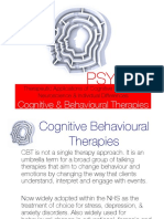 PSY2017 - CBT - Weeks 2-4