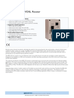 Industrial ADSL/VDSL Router: Brd-355Ab - 2103 - en - Rev. A - Subject To Change Without Notice