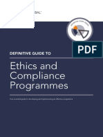 Ethics and Compliance Programmes: Definitive Guide To