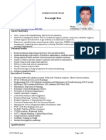 Prosenjit Das: Curriculum Vitae