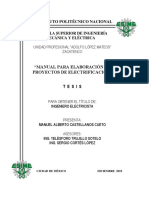 Manual para Elaboración de Proyectos de Electrificación