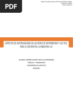 Aspectos de Rastreabilidad en Las Redes de Distribución y Las Tics para El Rastreo de La Industria 4.0