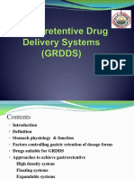 Gastroretentive Drug Delivery Systems (GRDDSS) PDF-min