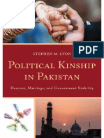 (Anthropology of Kinship and The Family) Stephen M. Lyon - Political Kinship in Pakistan - Descent, Marriage, and Government Stability (Anthropology of Kinship and The Family) - Lexington Books (2019)