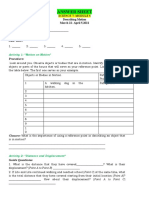 Answer Sheet Mod. 1&2