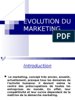 EVOLUTION DU MARKETING Finale