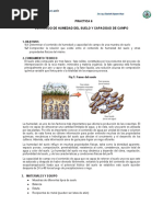 Práctica 6 Contenido de Humedad y Capacidad de Campo