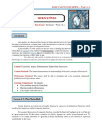 Basic Calculus - Week 1 & 2