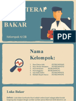 Kelompok 4 - 2B - Hidroterapi Luka Bakar