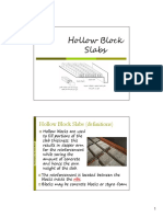 Lecture 4-Hollowblock Slabs