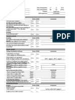 TSF - Daily & Monthly Inspection Sheet