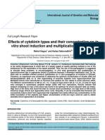 Cytokinin For Korerima