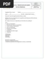 GUÍA DE APRENDIZAJE - Etica y Valores 5 - Segundoperiodo