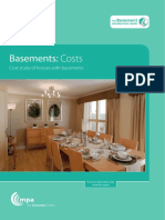 Basements: Costs: Cost Study of Houses With Basements