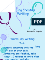 Teaching Creative Writing