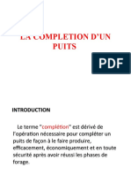 La Completion D'Un Puits