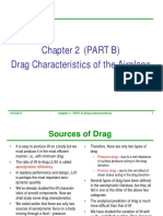 Drag Characteristics of Airplane