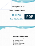 Marketing Plan of An FMCG Product (Soap) : La Perla'