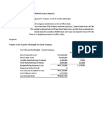 Assignment 7 Prepare A Cost of Goods Sold Budget Karunungan