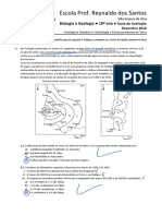 BioGeo10 - TesteGeoD2sismologia.... Biologia e Geologia