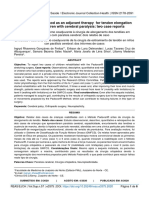 2020 O Método Padovan Como Coadjuvante À Cirurgia de Crianças Com Paralisia Cerebral