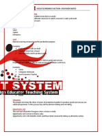 GCSE Economics Revision Notes Syllabus