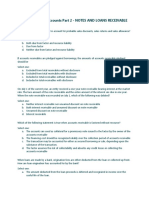 ACTG 431 QUIZ Week 2 Theory of Accounts Part 2 - NOTES AND LOANS RECEIVABLE QUIZ