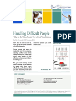 Handling Difficult People