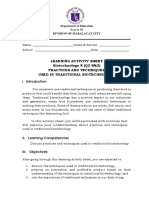 Biotech STE 8 Q2 Lesson 2 Discuss Techniques and Practices Used in Traditional Biotechnology 1