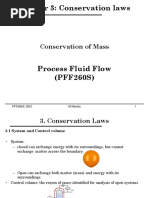 Chapter 3.1 - Conservation Laws (Conservation of Mass)