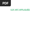 CCF Art Appliquée