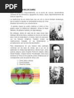 Clasificacion Del Clima