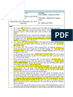 TOPIC: Exception - Sec. 222 Case Flow: Cta 1 Division - Ruled in Favor of PDI CTA en Banc - Affirmed CTA 1