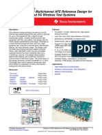 Flexible 3.2-Gsps Multichannel Afe Reference Design For Dsos, Radar, and 5G Wireless Test Systems