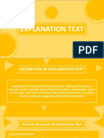 Explanation Text