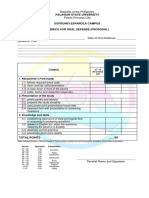 Palawan State University: 1 - Researcher's Personality