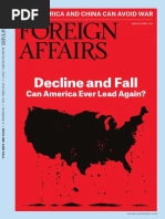 Foreign Affairs March April 2021 Issue Now