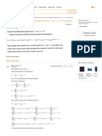 Consider The Differential Equation 4xy'' + 2y' + Y.