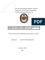 Analisis Del Control Interno en La Gestion de Las Empresas de Transporte Urbano Huanuco-2012