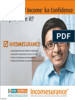 Idbi Incomesurance Endowment and Money Back Plan