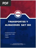 Transportes y Almacenes Say 360