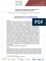 O Corpo Brincante, O Uso Dos Jogos E Do Portfólio de Aprendizagem No Processo Educativo