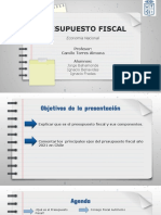 Presupuesto Fiscal en