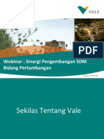 Webinar: Sinergi Pengembangan SDM Bidang Pertambangan: Sangatta, 11 Feb 2020